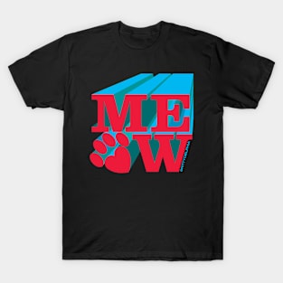 MEOW paw T-Shirt